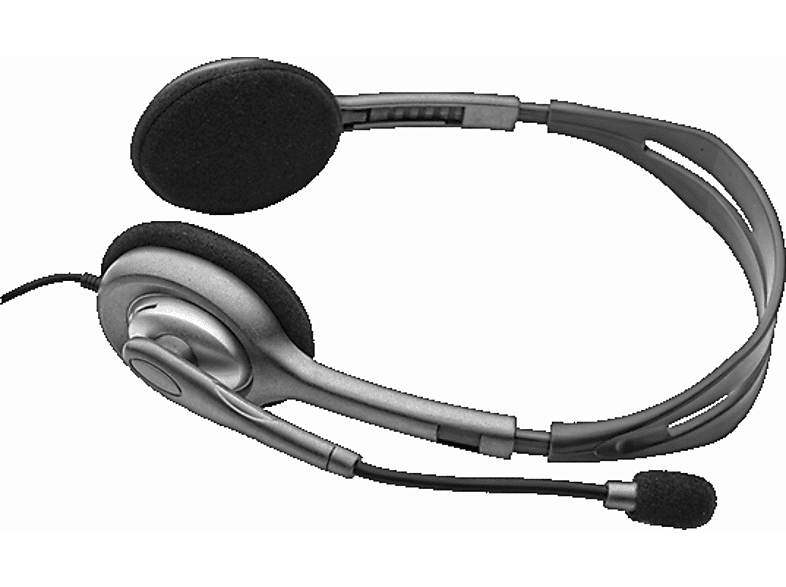 LOGITECH H111 Kablolu Stereo Kulaklık - Gri_1