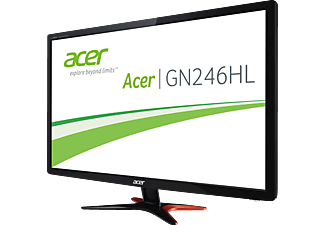 ACER GN246HL - Moniteur, Full-HD, 24 ", , Noir