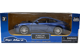 DIE CAST KZL TOP203 Porsche Metal Çek Bırak Araba Mavi