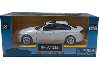 DIE CAST KZL TOP304 BMW 3.356 Metal Çek Bırak Araba Beyaz