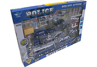 DIE CAST KZL JP703 Polis Araçları Kutulu 40 Parça