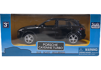 DIE CAST KZL TOP302 Porsche Cayanne Çek Bırak Araba Siyah