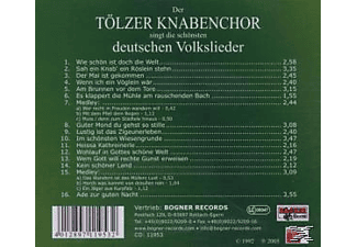 Tölzer Knabenchor - Deutsche Volkslieder  - (CD)