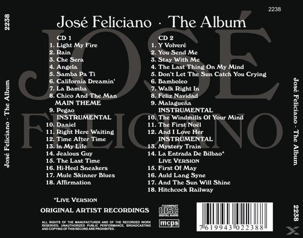 José Feliciano - The Album  - (CD)