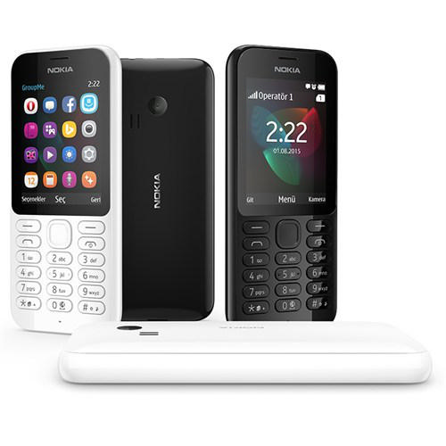 NOKIA 222 Siyah Telefon