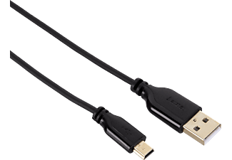 HAMA hama Mini USB Câble - USB 2.0 - 0.75 m - Noir - Cavo mini-USB (Nero)