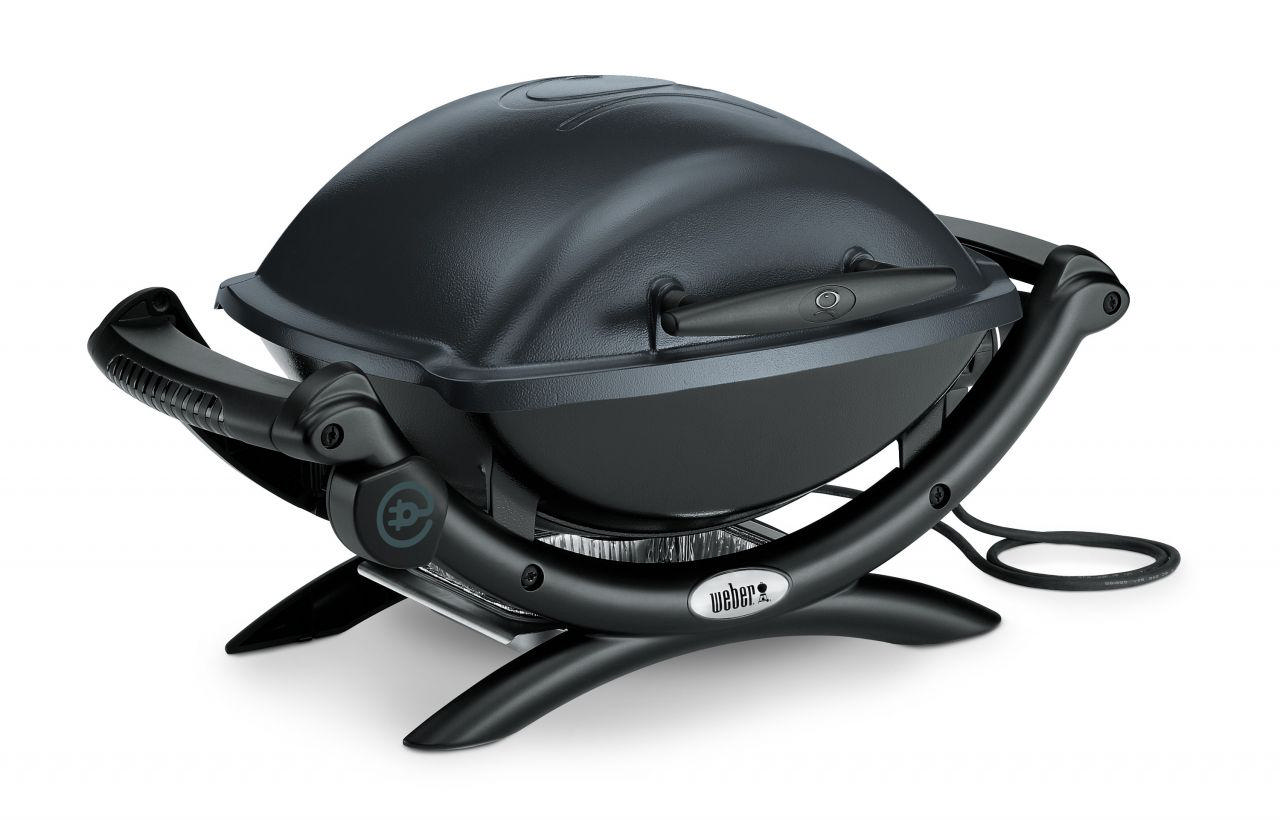 WEBER Q 1400 Elektrikli Mangal Koyu Gri