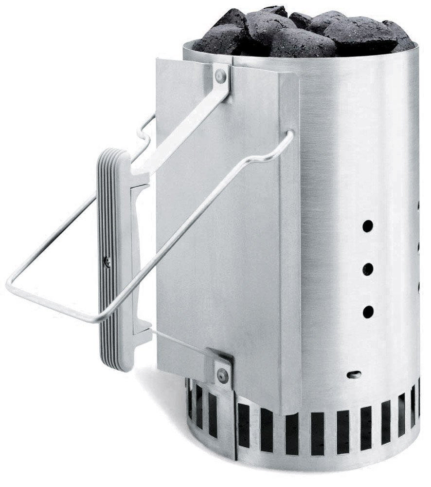 WEBER Tutuşturma Seti: Tutuşturma Bacası + 2 kg Long Lasting Premium Briketi