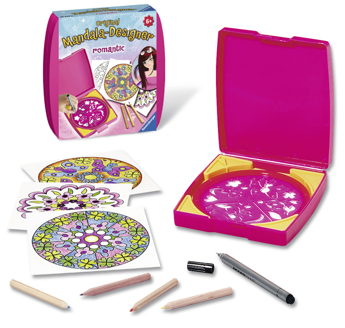 RAVENSBURGER 299478 Mini Mandala-Designer Romantic Mehrfarbig