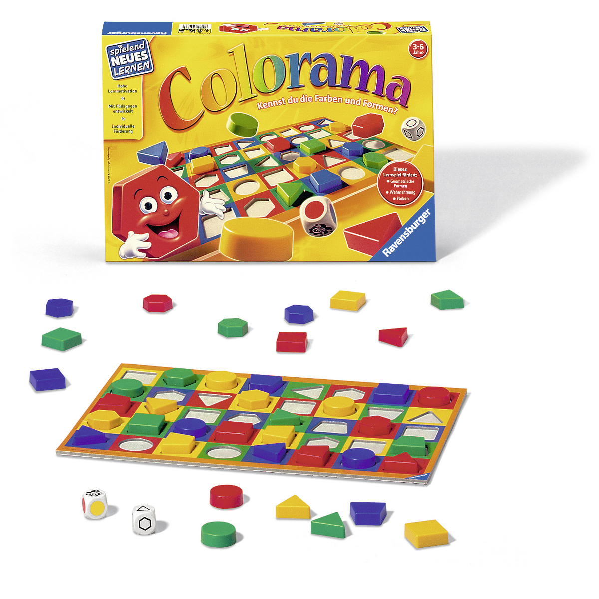 RAVENSBURGER 249213 Colorama Gesellschaftsspiel Mehrfarbig