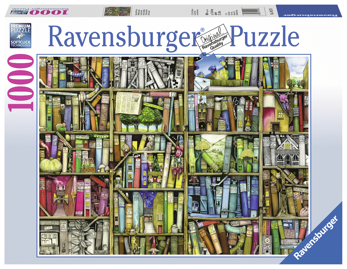 RAVENSBURGER 191376 Magisches Bücherregal