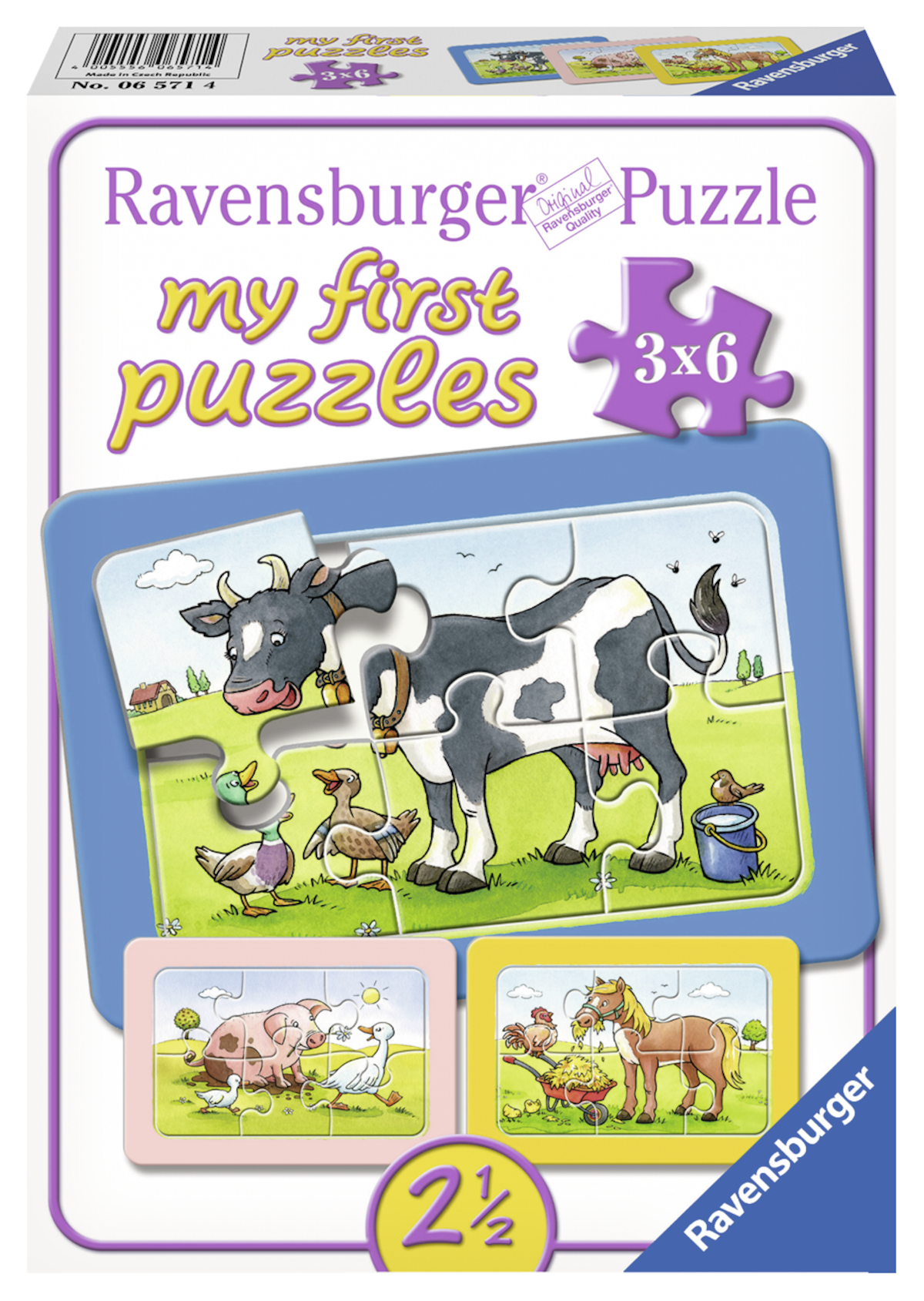 - RAVENSBURGER Tierfreunde Puzzle Mehrfarbig Gute Kinderpuzzle