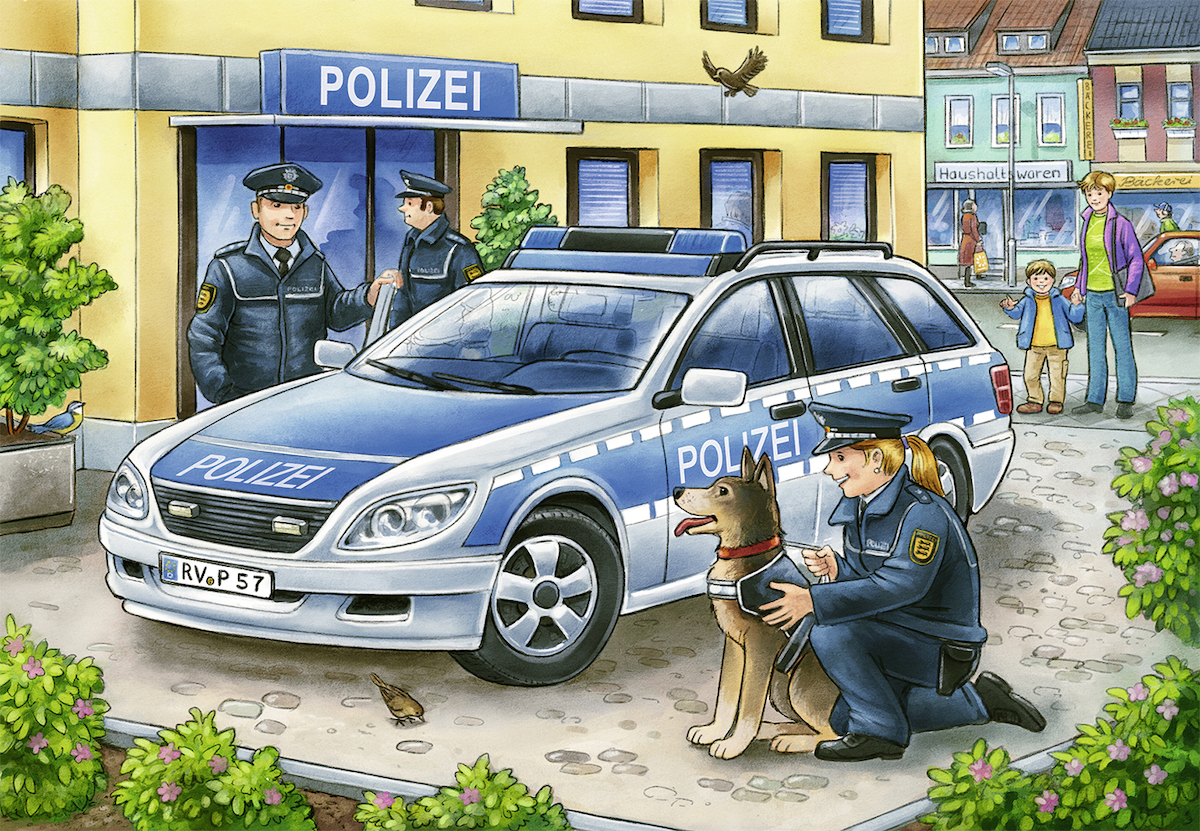 RAVENSBURGER 075744 Polizei und Feuerwehr