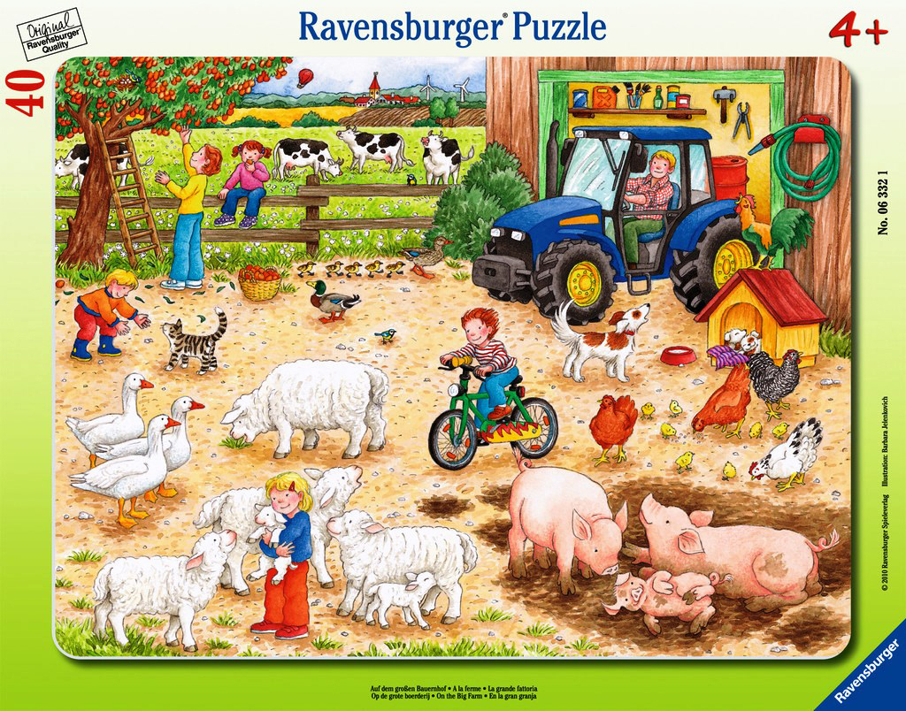 RAVENSBURGER 63321 Puzzle Mehrfarbig