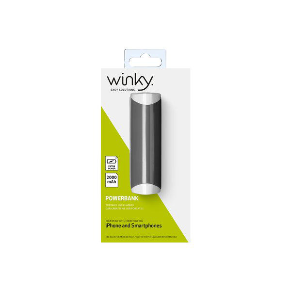 CELLULAR LINE Winky Taşınabilir Güç Ünitesi 2000 mAh Siyah
