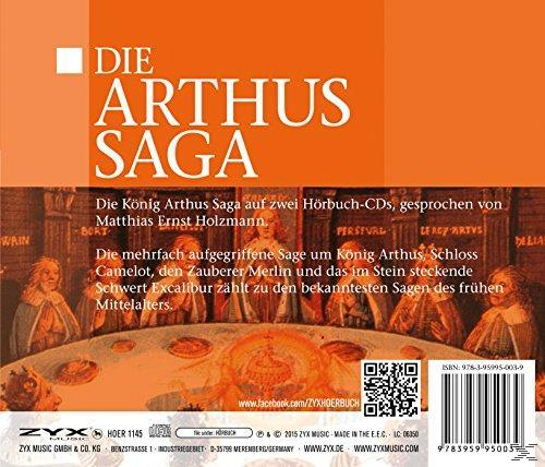 Gelesen Von Matthias Holzmann - Die Arthus Saga  - (CD)