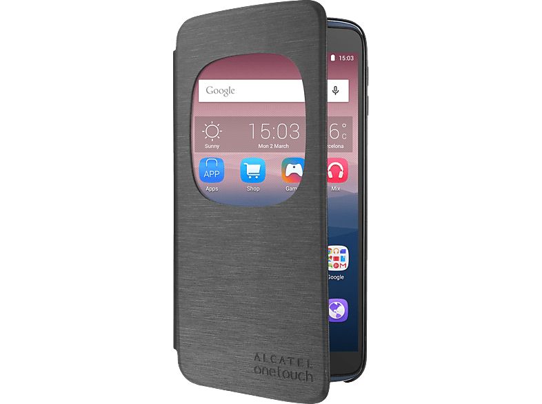 ALCATEL AF6045, Alcatel, One Touch Idol 5.5, Dunkelgrau/Schwarz 3