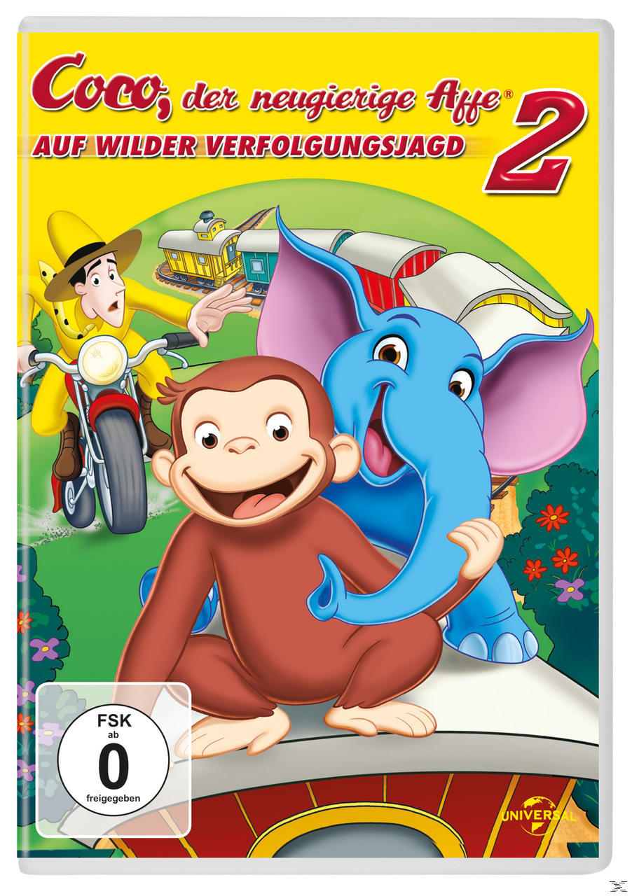 Coco, der neugierige Affe 2 - Auf wilder Verfolgungsjagd [DVD]
