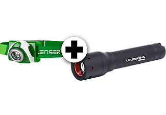 LED LENSER 1035-G - Stirnlampe/Taschenlampe (Grün/Schwarz)