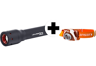 LED LENSER 1035-O - Stirnlampe/Taschenlampe (Orange/Schwarz)