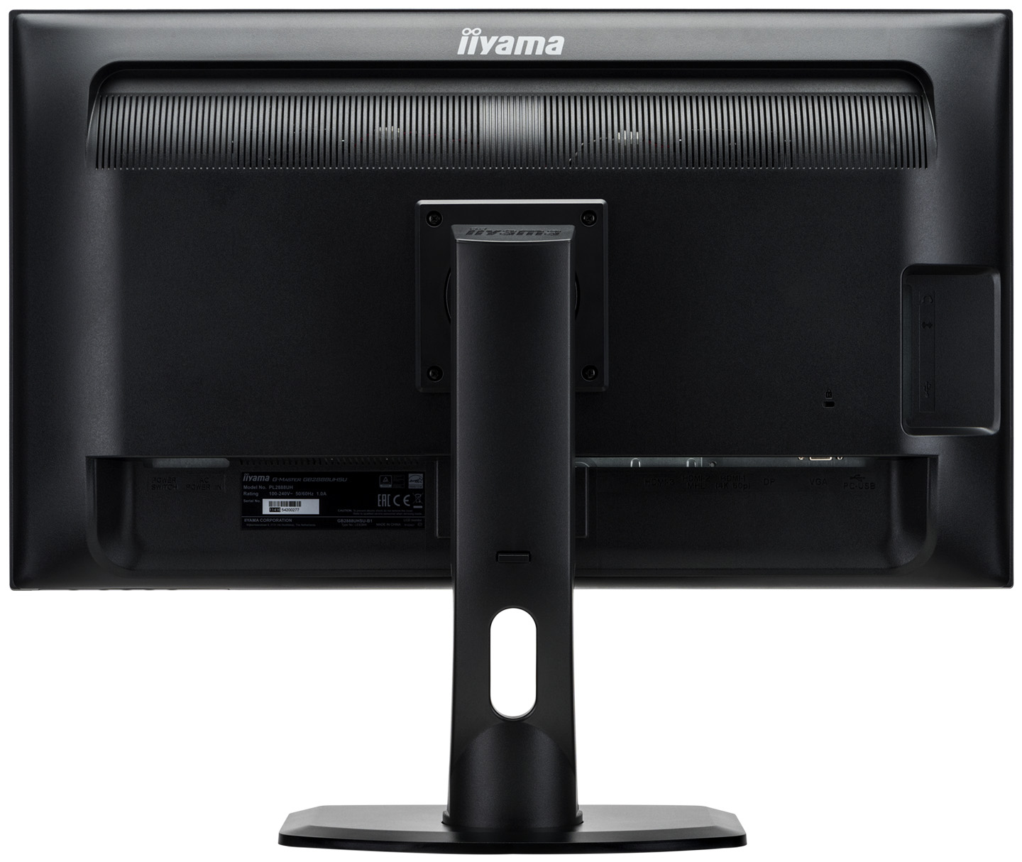 IIYAMA G-Master GB2888UHSU-B1 Gold Phoenix 28 Zoll, schwarz 28 Zoll Gaming-Monitor, UHD 4K, 1 ms Reaktionszeit, 300 cd/m², 60 Hz, Schwarz