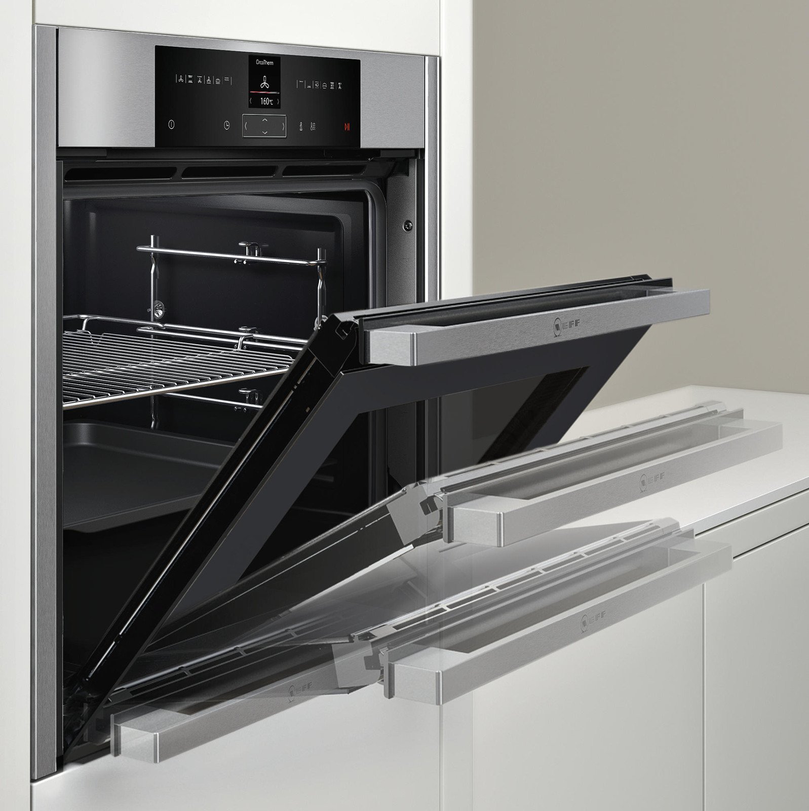 NEFF B55CR22N0 Einbaubackofen (Einbaugerät, A+, 71 Liter, 596 mm breit