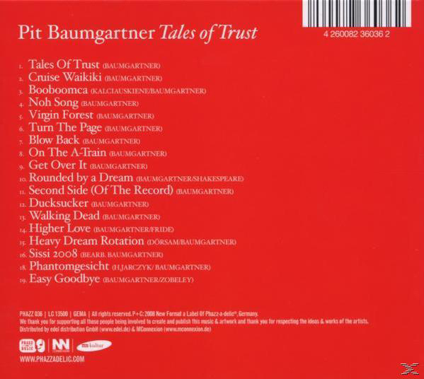 Pit Baumgartner - Of Tales Trust - (CD)
