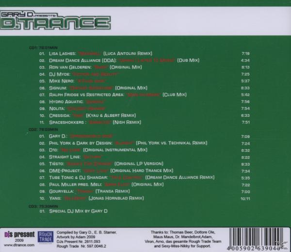 VARIOUS - D.Trance 46/Gary D.  - (CD)