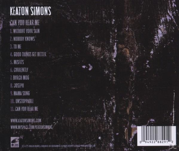 Keaton Simons - Can You Hear Me  - (CD)