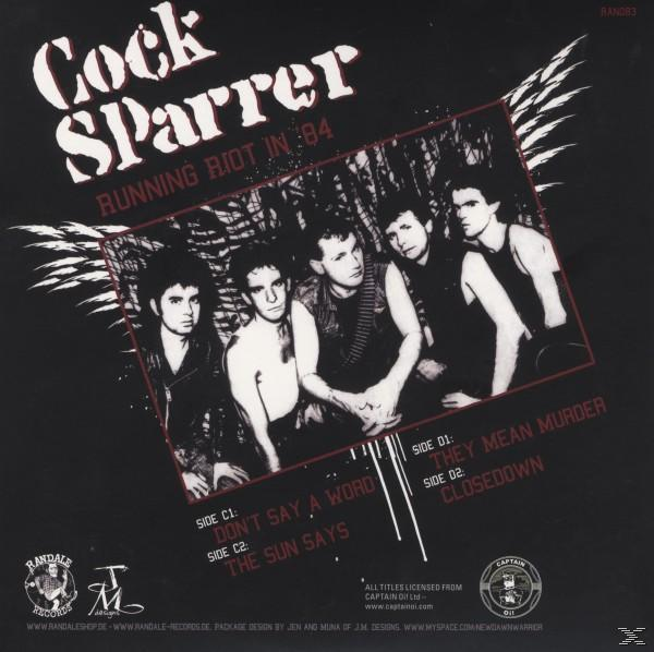 (2x7inch) Sparrer Cock - Riot - in 2 Running 84/Series (Vinyl)