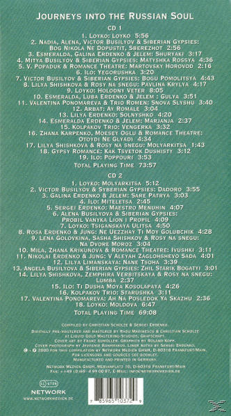 VARIOUS - Russian Gypsy Soul  - (CD)