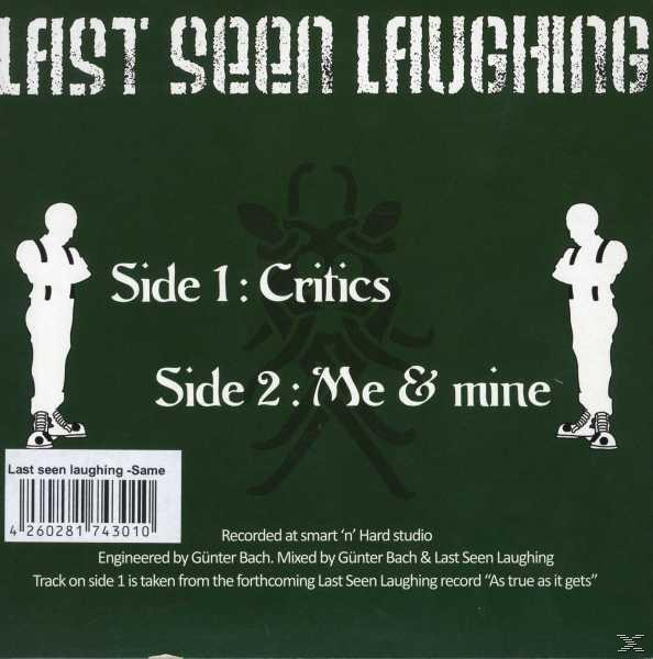 Last Seen Laughing Last Seen Laughing - (Vinyl) 