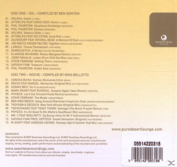 VARIOUS - PURO DESERT LOUNGE WEEKEND  - (CD)
