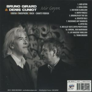 GIRARD,BRUNO & CUNIOT,DENIS - Yiddish Atmospheric Touch: Mir Geyen  - (CD)