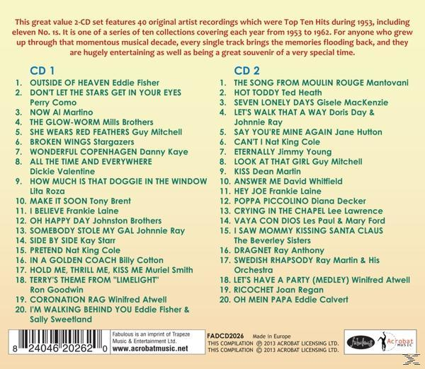 VARIOUS - Britain's Greatest Hits 1953  - (CD)
