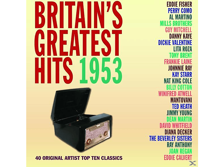 VARIOUS - Britain\'s Greatest Hits 1953 (CD) 