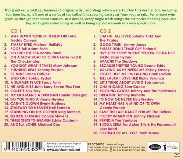 VARIOUS - Britain's Greatest Hits 1960  - (CD)