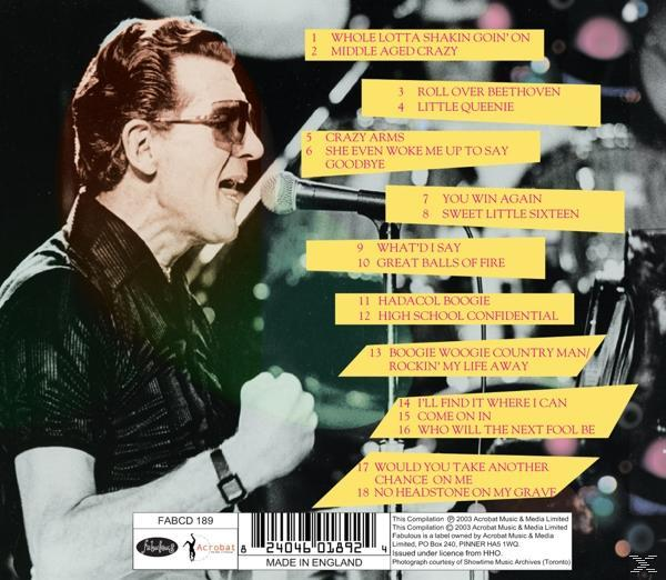 (CD) Aged Crazy Jerry Lee - Middle Lewis -
