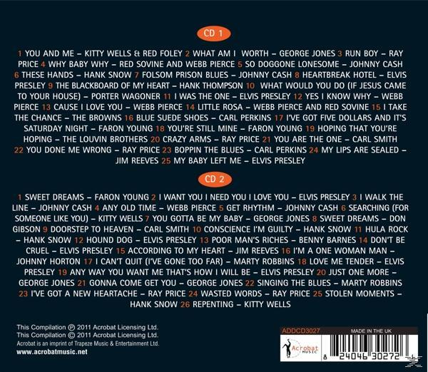 VARIOUS - The Greatest Country Hits 1956  - (CD)