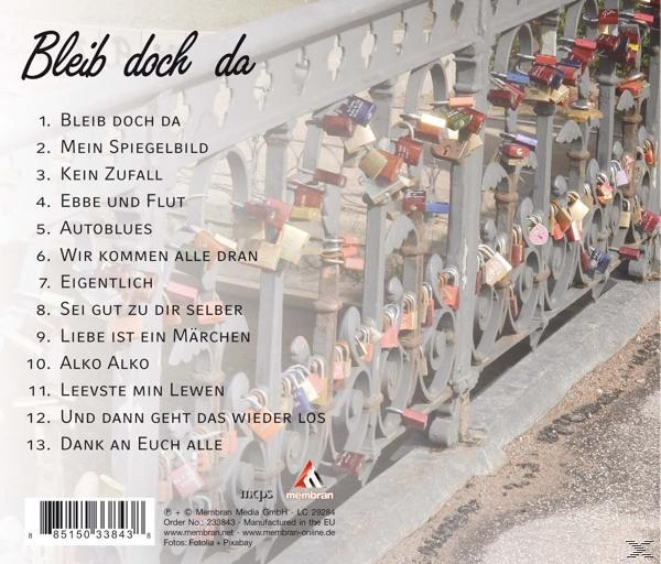Jochen Wiegandt - Bleib doch da  - (CD)