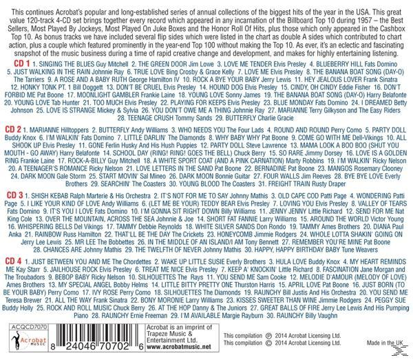 VARIOUS - America's Greatest Hits 1957  - (CD)
