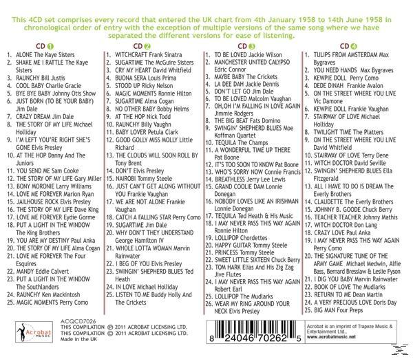 VARIOUS - The 1958 British Hit Parade, Part 1  - (CD)