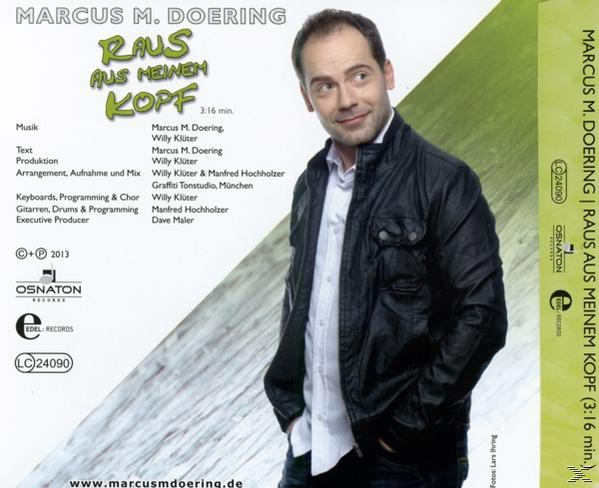 Marcus M.Doering - Raus aus meinem Kopf  - (5 Zoll Single CD (2-Track))