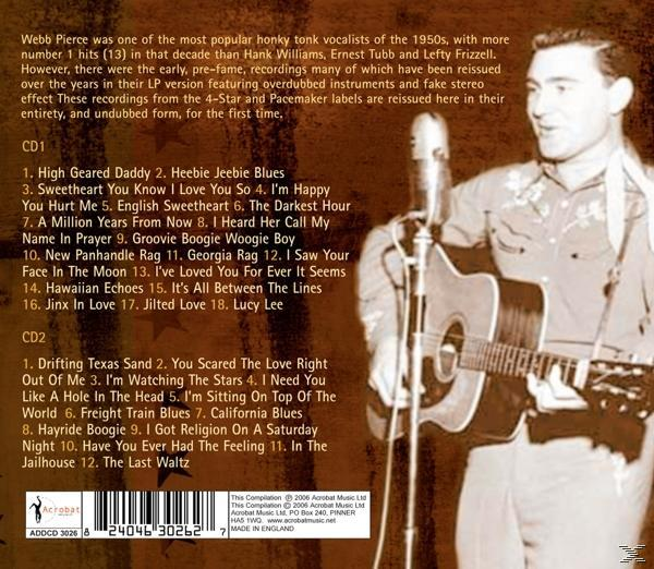 Webb Pierce - Complete 4 Star & Pacemaker Recordings  - (CD)