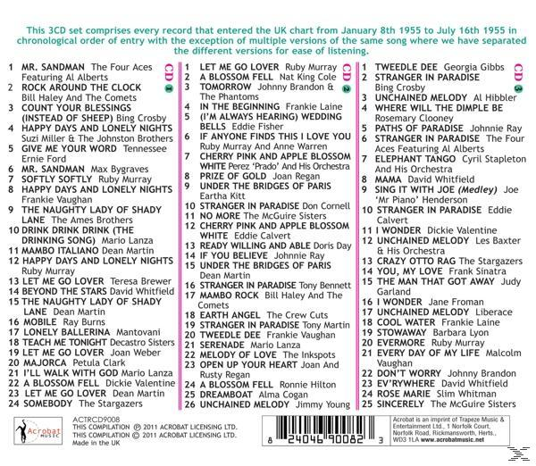 VARIOUS - The 1955 British Hit Parade Part 1  - (CD)
