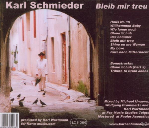 Karl Schmieder - Bleib Mir Treu  - (CD)