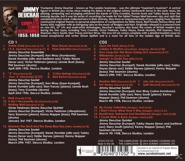 Jimmy Deuchar, VARIOUS - The Complete Tempo Recordings 1955-1958  - (CD)