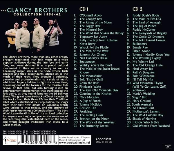 Clancy Brothers - The Clancy Brothers Collection 1956-62  - (CD)