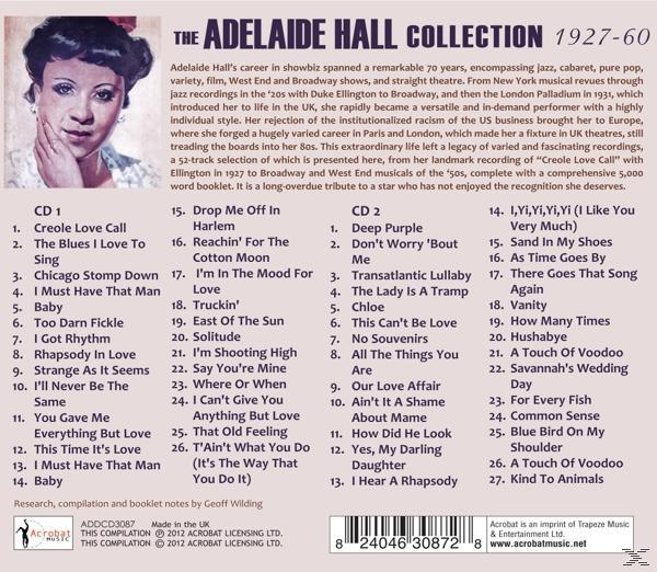 Adelaide Hall - The Adelaide Hall Collection 1927-60  - (CD)
