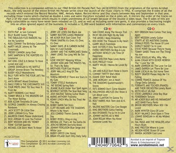 VARIOUS - The 1960 British Hit Parade:B Sides V2: May-Sept.  - (CD)